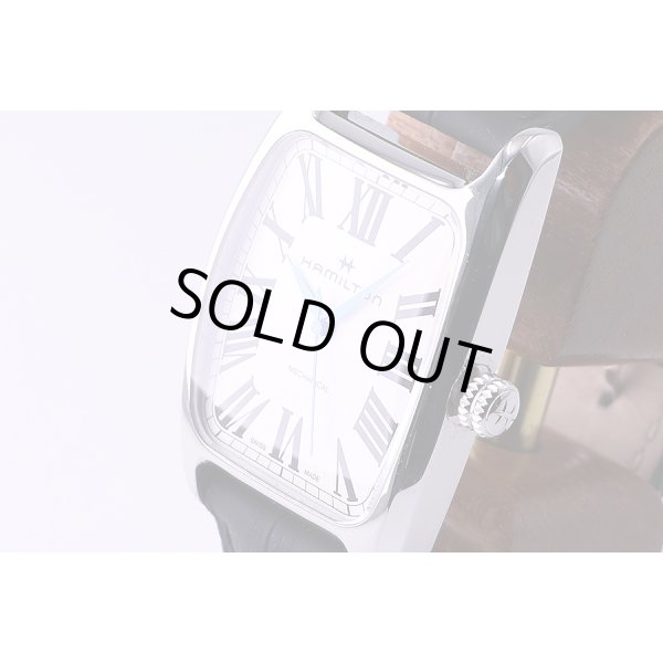 ハミルトン　ボルトンメカニカル　Ｈ１３５１９０　白文字盤　サイド拡大