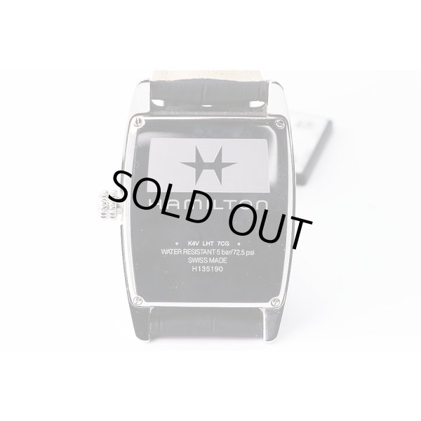 ハミルトン　ボルトンメカニカル　Ｈ１３５１９０　白文字盤　裏面拡大