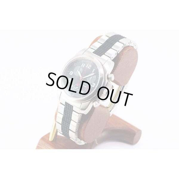 ハミルトン　カーキアクション　クロノグラフ　Ｈ６３４１２１　黒文字盤　サイド