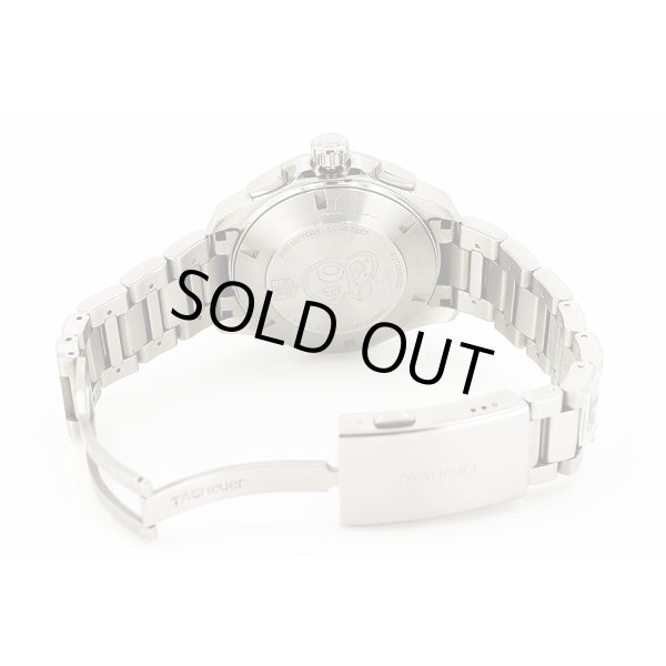 タグホイヤー　アクアレーサー キャリバ１６ クロノグラフ　ＷＡＹ２１１２　紺文字盤　ブレス