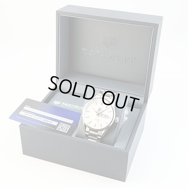 タグホイヤー　カレラ　キャリバー５　ＷＡＲ２０１Ｂ－１　銀文字盤　箱・保証書