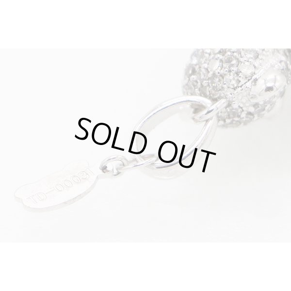 K18WG ダイアイリペンダントトップ 2.30ct 7.10g　刻印(2)