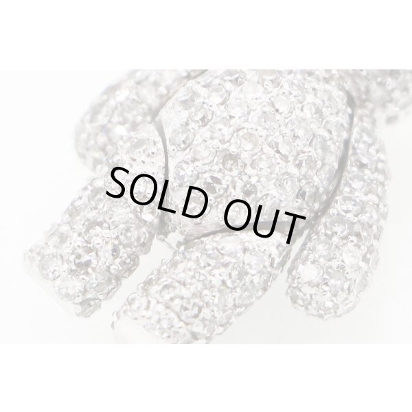 K18WG ダイアイリペンダントトップ 2.30ct 7.10g　拡大(3)