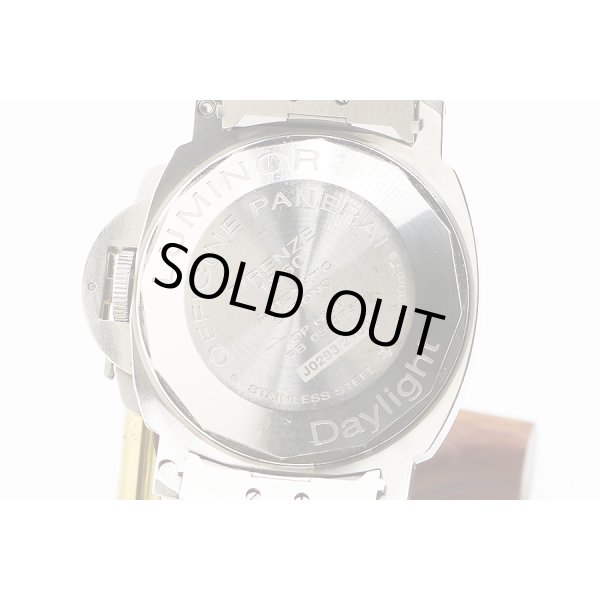 パネライ　デイライト　ＰＡＭ００２５０　クロノグラフ　黒文字盤　裏面拡大