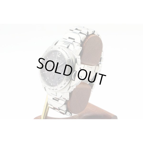 パネライ　デイライト　ＰＡＭ００２５０　クロノグラフ　黒文字盤　サイド