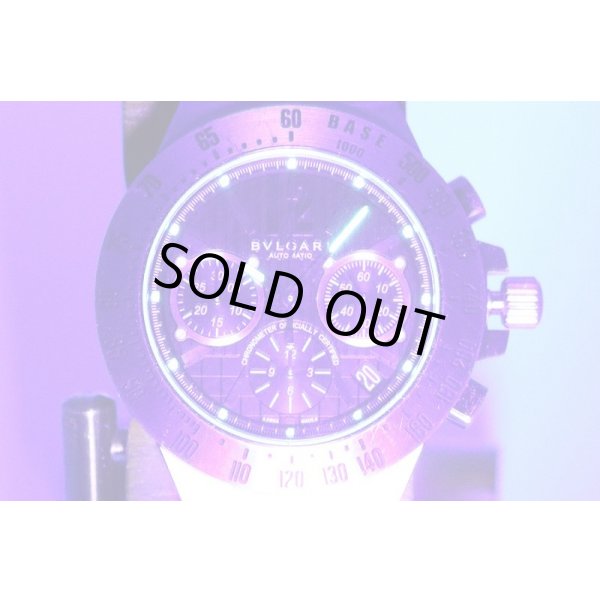 ブルガリ　ディアゴノプロフェッショナル　ＣＨ４０Ｓ　黒文字盤　ライト