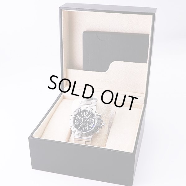 ブルガリ　ディアゴノプロフェッショナル　ＣＨ４０Ｓ　黒文字盤　箱