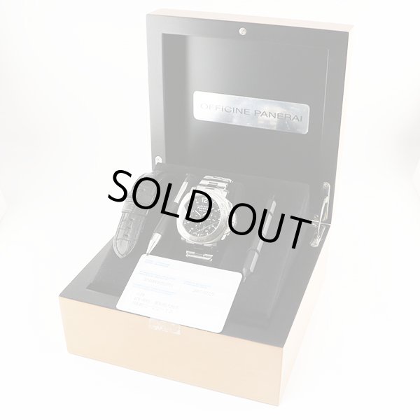 パネライ　デイライト　ＰＡＭ００２５０　クロノグラフ　黒文字盤　箱、保証書、替革ベルト