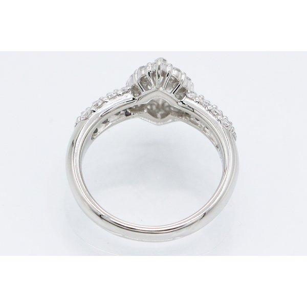 PT900 ダイアイリリング 0.577ct 0.87ct 7.60g　内側