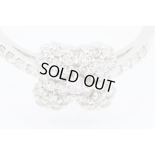 PT900 ダイアイリリング0.50ct 3.40g　拡大