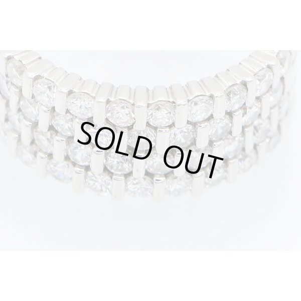 PT900 ダイアイリリング 1.10ct 9.30g　拡大