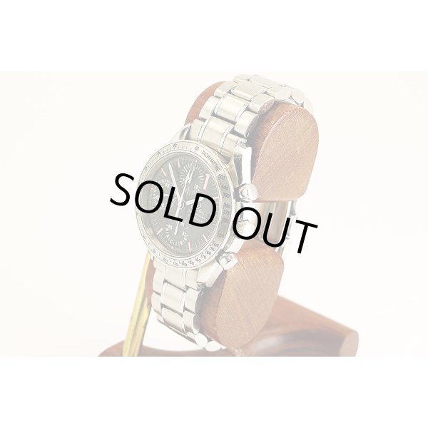 オメガ　スピードマスターレーシング　３５１９．５０　カーボン文字盤　サイド