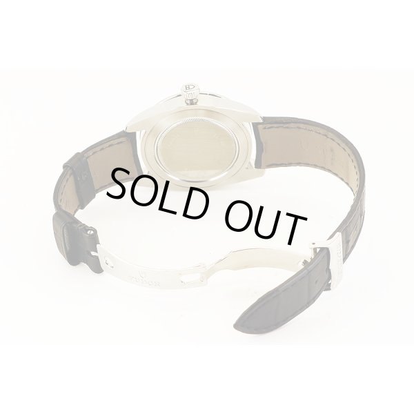 チューダー　グラマー　ダブルデイト　５７０００　Ｊ４０５２９２　グレー文字盤　革ベルト