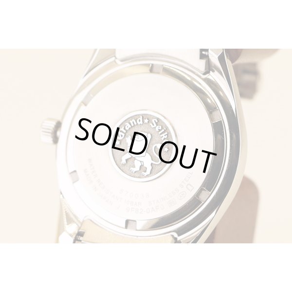 グランドセイコー　ＳＢＧＶ０２５　９Ｆ８２－０ＡＦ０　紺文字盤　裏面拡大