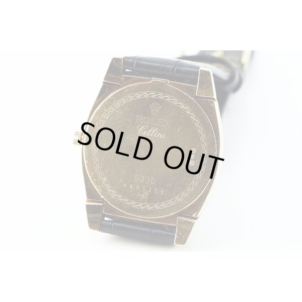 ロレックス　チェリーニ　５３３０／８　シェル文字盤　Ｋ番（２００１年）　裏面拡大