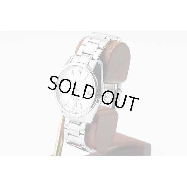 グランドセイコー　ＳＢＧＲ０８１　９Ｓ６５－００Ｊ０　銀文字盤　青秒針　サイド