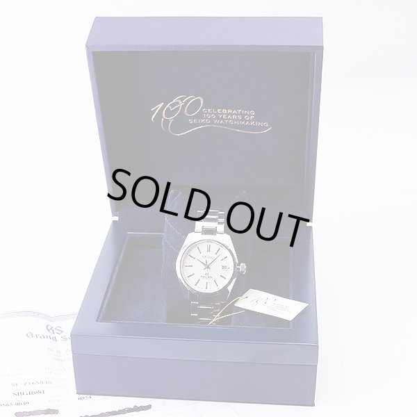 グランドセイコー　ＳＢＧＲ０８１　９Ｓ６５－００Ｊ０　銀文字盤　青秒針　箱・保証書