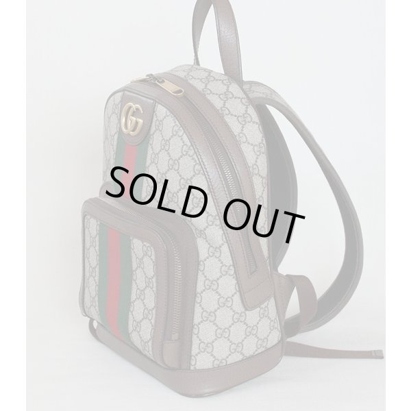 グッチ　GGスモール バックパック 547965 493075　サイド