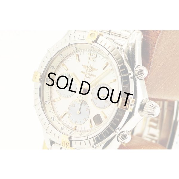 ブライトリング　クロノコクピット　Ａ３００１２　ツートンシェル文字盤　サイド拡大