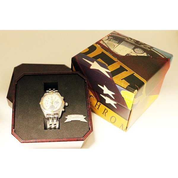 ブライトリング　クロノコクピット　Ａ３００１２　ツートンシェル文字盤　箱イメージ(2)