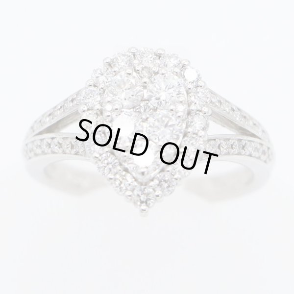 PT900 ダイアイリリング 1.00ct 7.60g