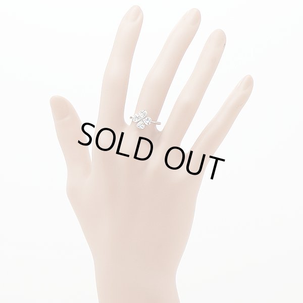 PT900 ダイアイリリング 1.327ct 4.30g　装着イメージ