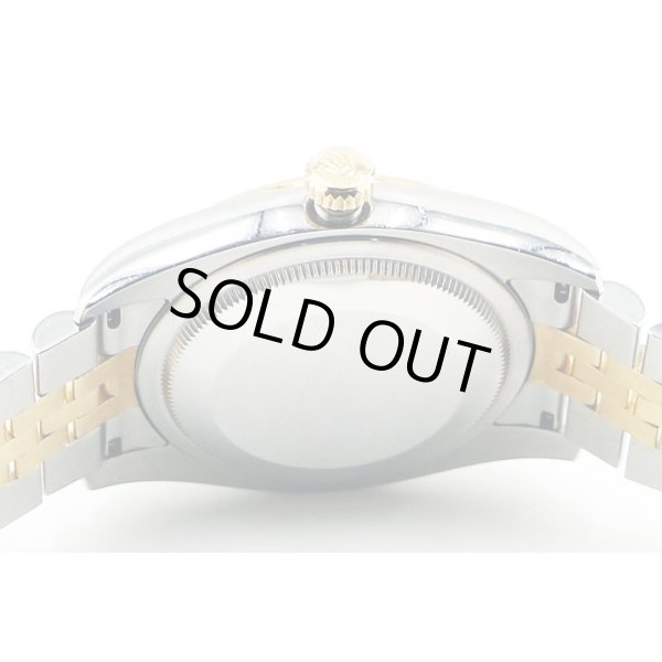 ロレックス　１１６２３３Ｇ　銀コンピュータ文字盤　１０Ｐ　Ｇ番（２０１２年）　裏面拡大