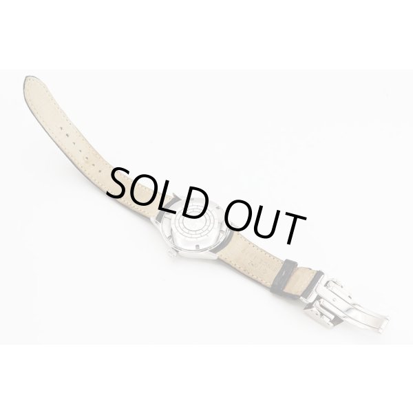 天賞堂　パワーリザーブ　ＴＥＮ－００９　白文字盤　革ベルト状態　裏面