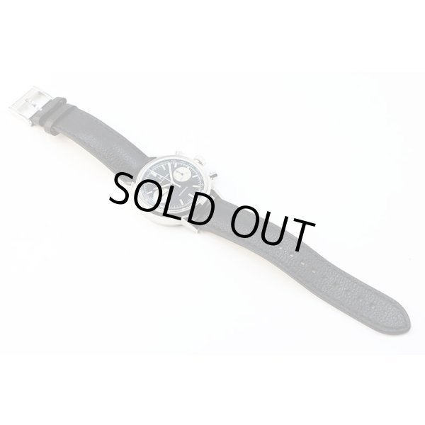 ハミルトン　アメリカンクラシック　Ｈ３８４２９０　黒文字盤　白インダイアル　革ベルト状態　表面