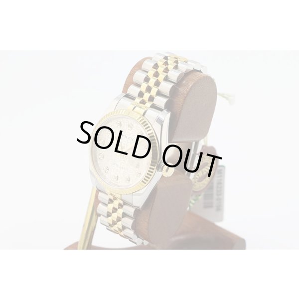 ロレックス　１１６２３３Ｇ　銀コンピュータ文字盤　１０Ｐ　Ｇ番（２０１２年）　サイド