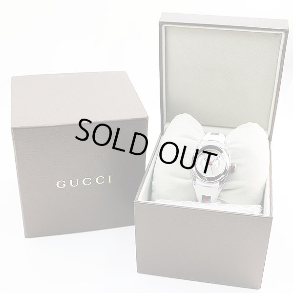 グッチ　１３７．３　ＳＩＮＣ　銀文字盤　箱