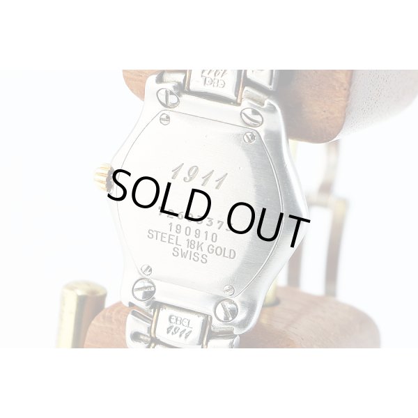 エベル　クラシック　１９１１　金文字盤　１２Ｐ　Ｄベゼル　裏面拡大