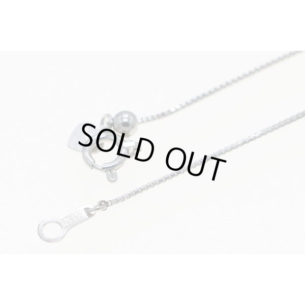 PT850/900 ルビーダイアイリペンダントネックレス 0.95ct 0.17ct 3.60g　留め具外したイメージ