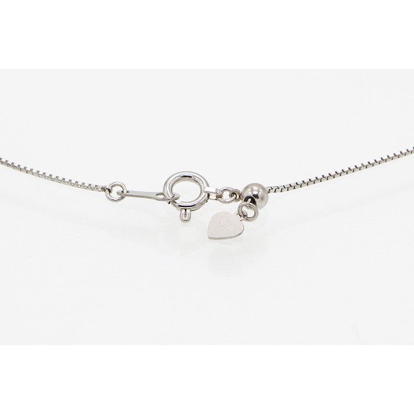 PT850/900 ルビーダイアイリペンダントネックレス 0.95ct 0.17ct 3.60g　留め具