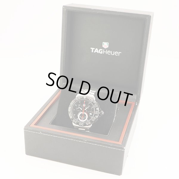 タグホイヤー　フォーミュラー１　クロノグラフ　ＣＨＡ１１１０　黒文字盤　箱