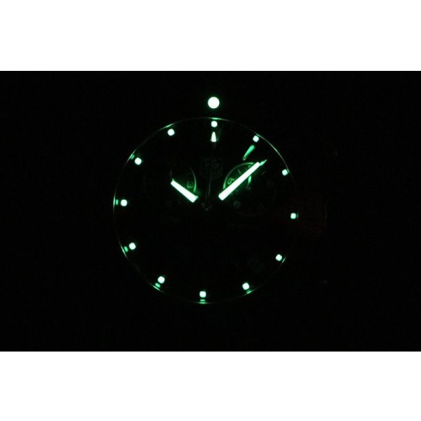 タグホイヤー　リンク　クロノグラフ　ＣＪ１１１０　黒文字盤　ライト暗闇