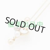 画像: タサキ　K18 パールシェルダイアイリペンダントネックレス 0.02ct 4.20g