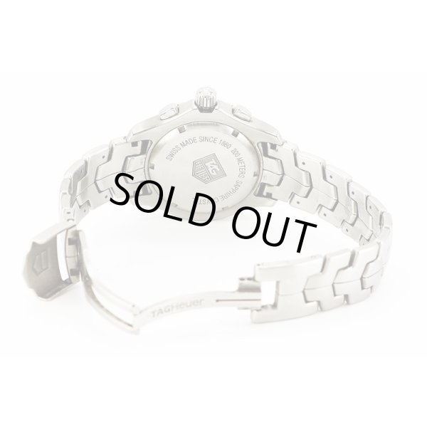 タグホイヤー　リンク　クロノグラフ　ＣＪ１１１０　黒文字盤　ブレス