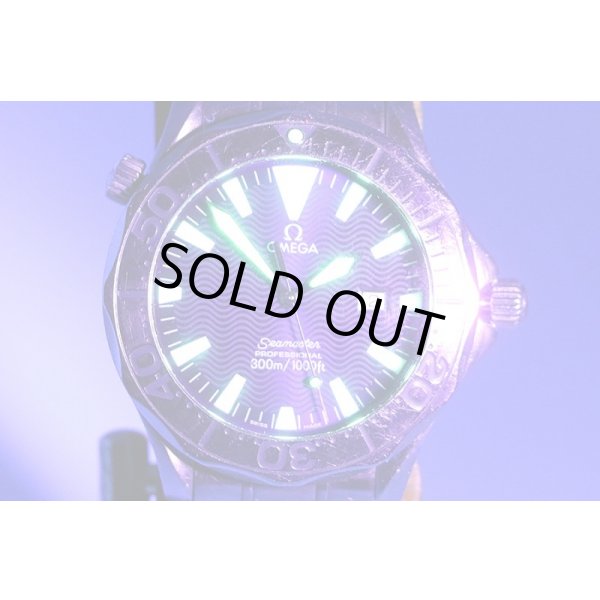 オメガ　シーマスタープロフェッショナル ３００ｍ　２２６５．８０　青文字盤　ライト