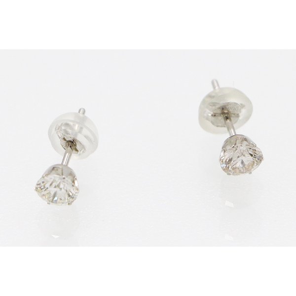 PT900 ダイアイリピアス 0.36ct*2 0.80g