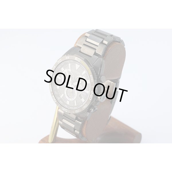 シチズン　エコドライブ　ＣＢ５０３７－８４Ｅ　黒文字盤　サイド