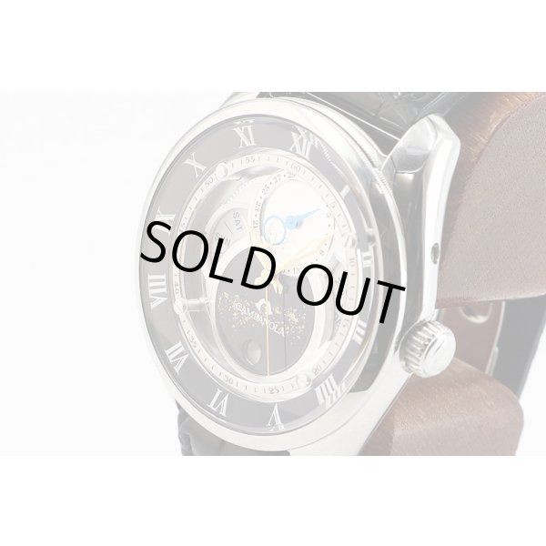 シチズン　カンパノラ　ＢＵ００２０－０３Ａ　天満星　黒漆／銀文字盤　サイド拡大