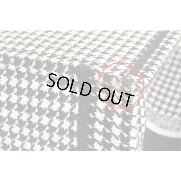 クリスチャンディオール ブックトート ラージ M1286ZRPI_M081 ブラック／ホワイト　角汚れ