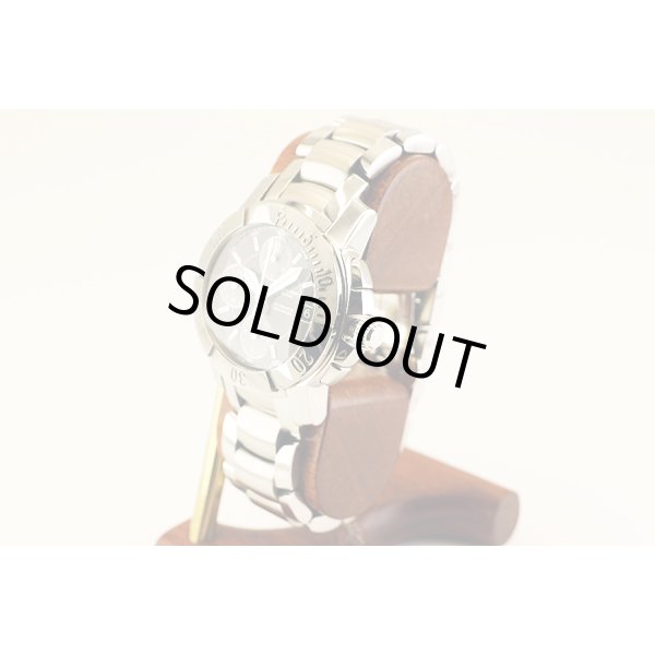 ボーム＆メルシー　ケープランド　クロノグラフ　６５３５２　黒文字盤　グレーインダイアル　サイド