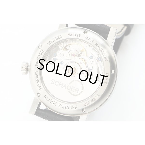 シャウアー　クライネ　白文字盤　Ｎｏ３１９　裏面拡大