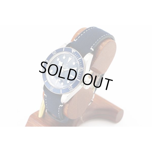 チューダー　ヘリテージブラックベイ　７９０３０　紺文字盤　紺ベゼル　サイド