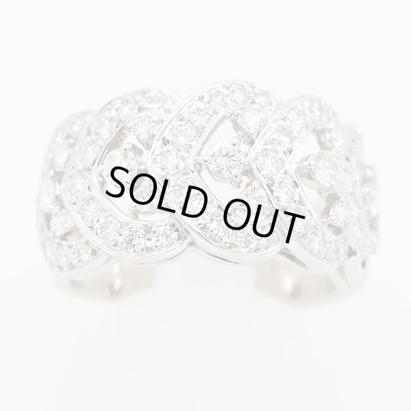 ミキモト PT950 ダイアイリリング 0.97ct 12.30g