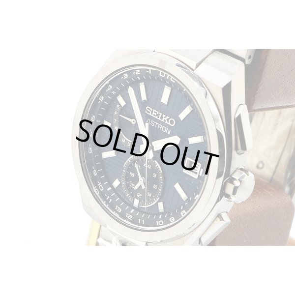 セイコー　アストロン　ネクスター　ＳＢＸＹ０６５　紺文字盤　サイド拡大