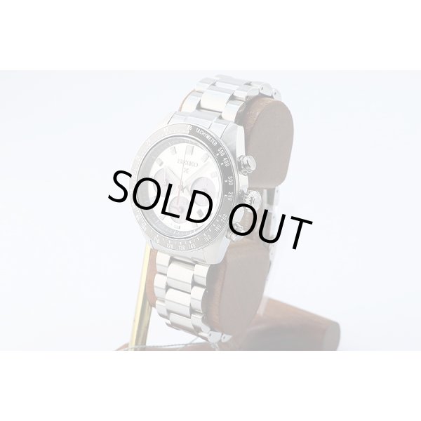 セイコー　プロスペック　スピードタイマー　ＳＢＤＬ０９５　銀文字盤　サイド