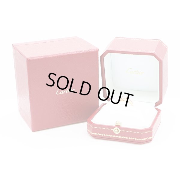カルティエ　750PG バレリーナ ダイアイリリング 0.19ct 2.90g　箱